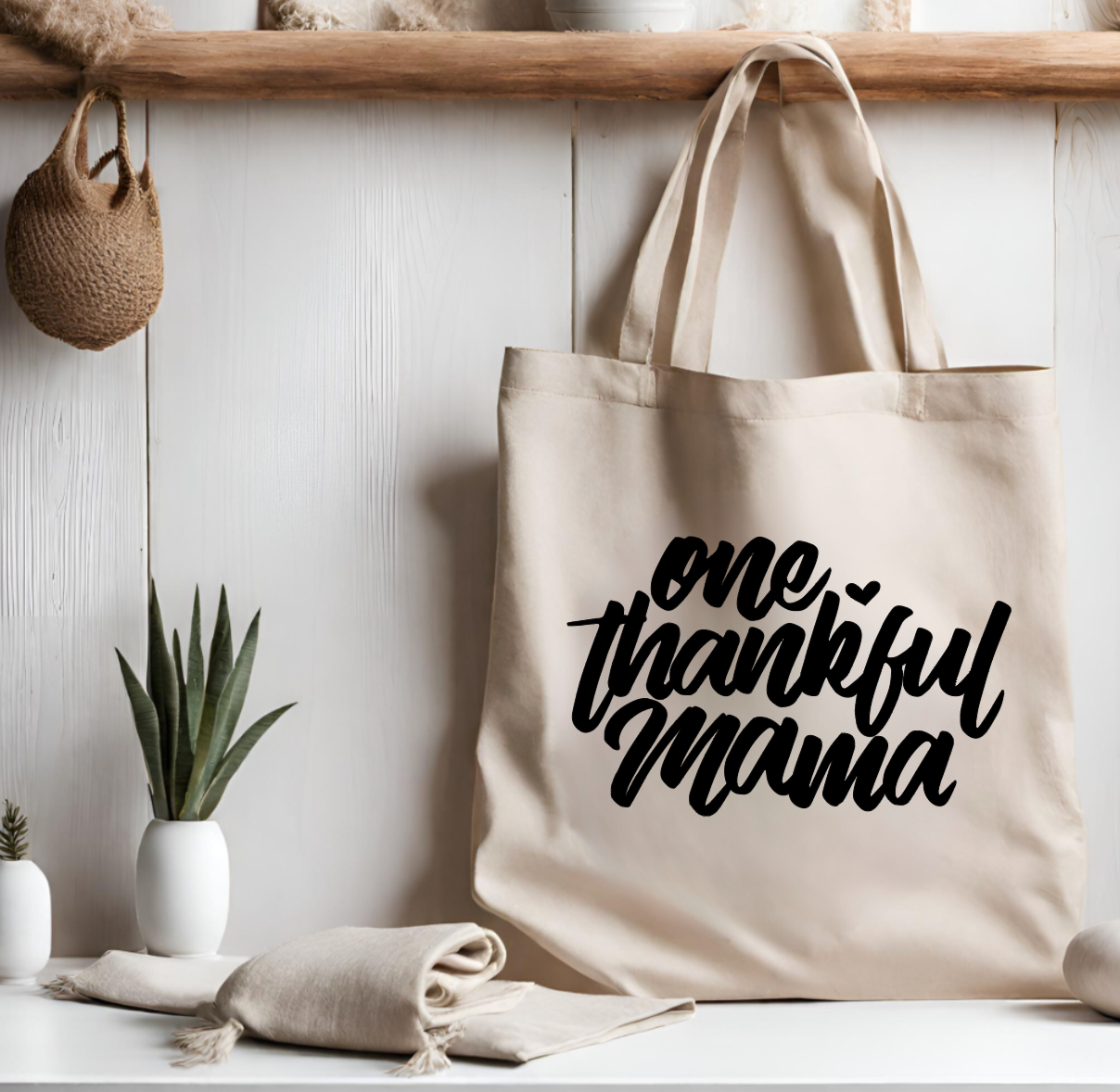 One Thankful Mama Totebag