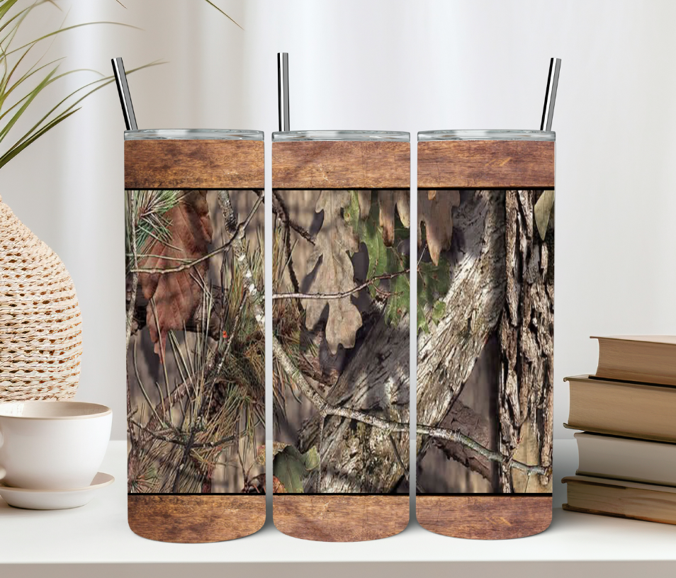 Camo Hunting 20oz Tumbler Gift For Him