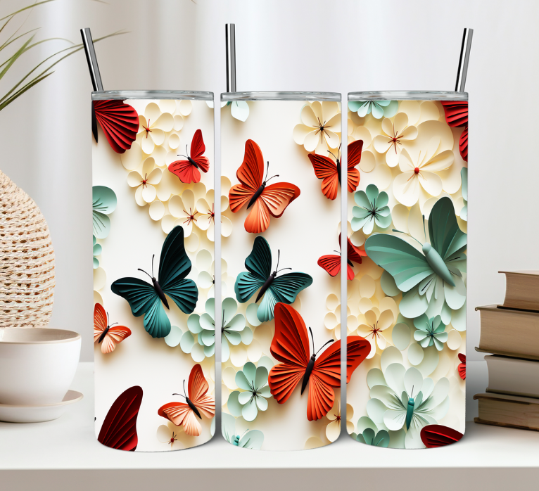 Beautiful ButterflyTumbler