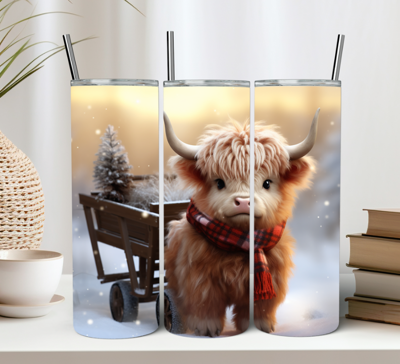 Baby Highland Cow Tumbler