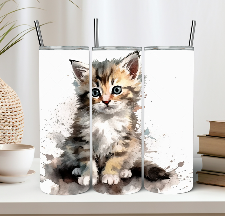 Loving Kitten Tumbler
