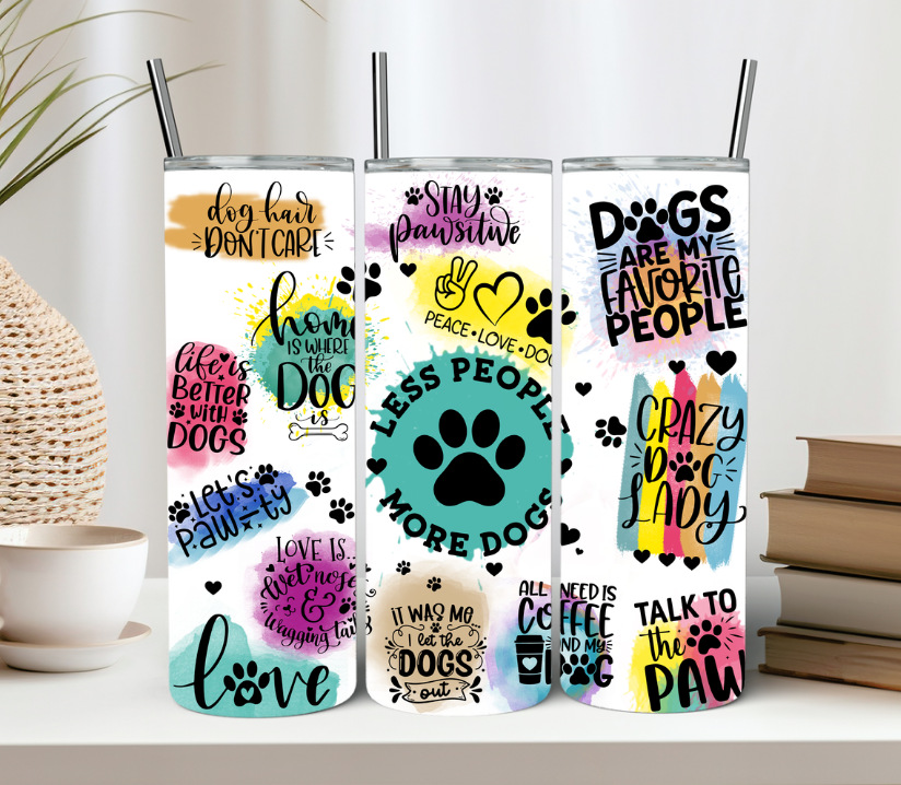 Funny Dog Lady Quotes Tumbler