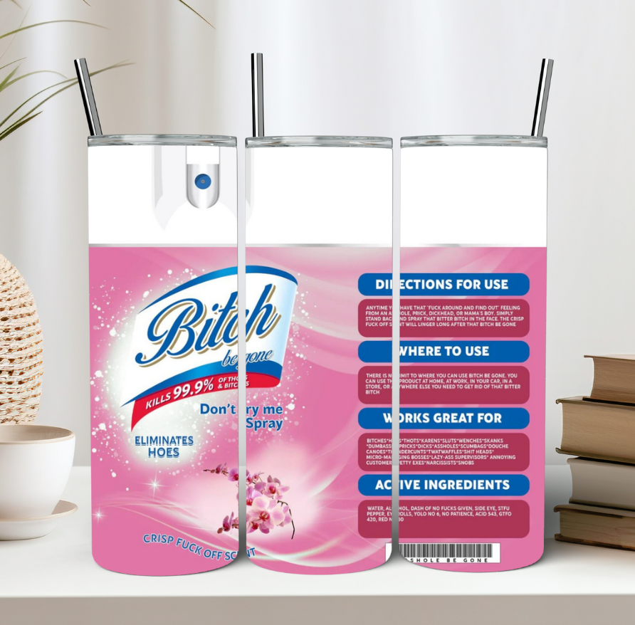 Be Gone Cherry Blossom Tumbler