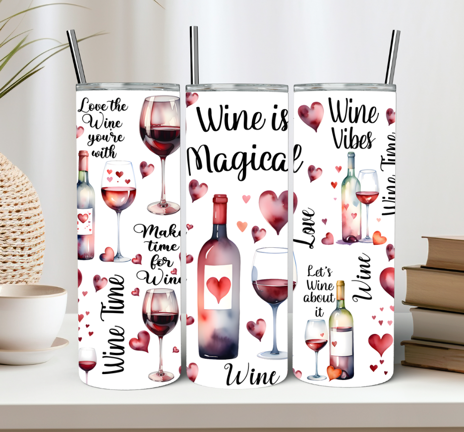 Wine Is Magical Tumbler