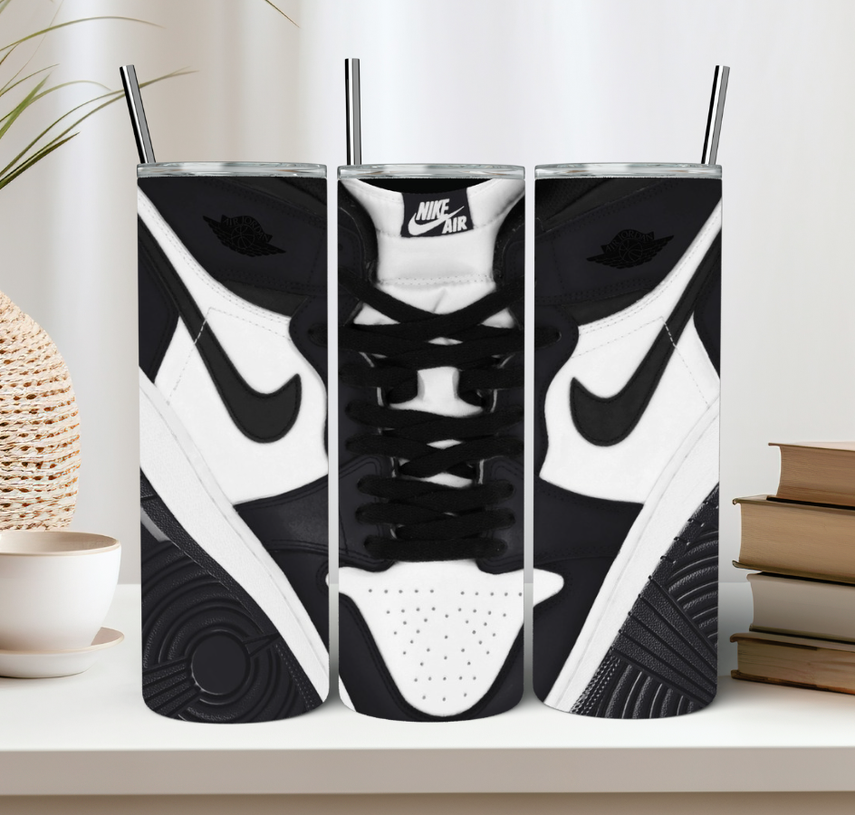 Black Shoe Tumbler