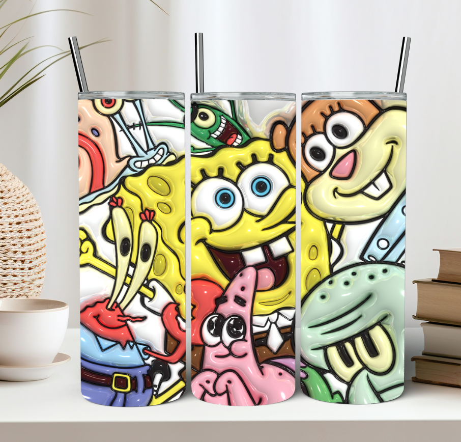Sponge Friends Tumbler