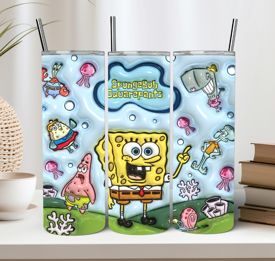 Sponge Friends Tumbler
