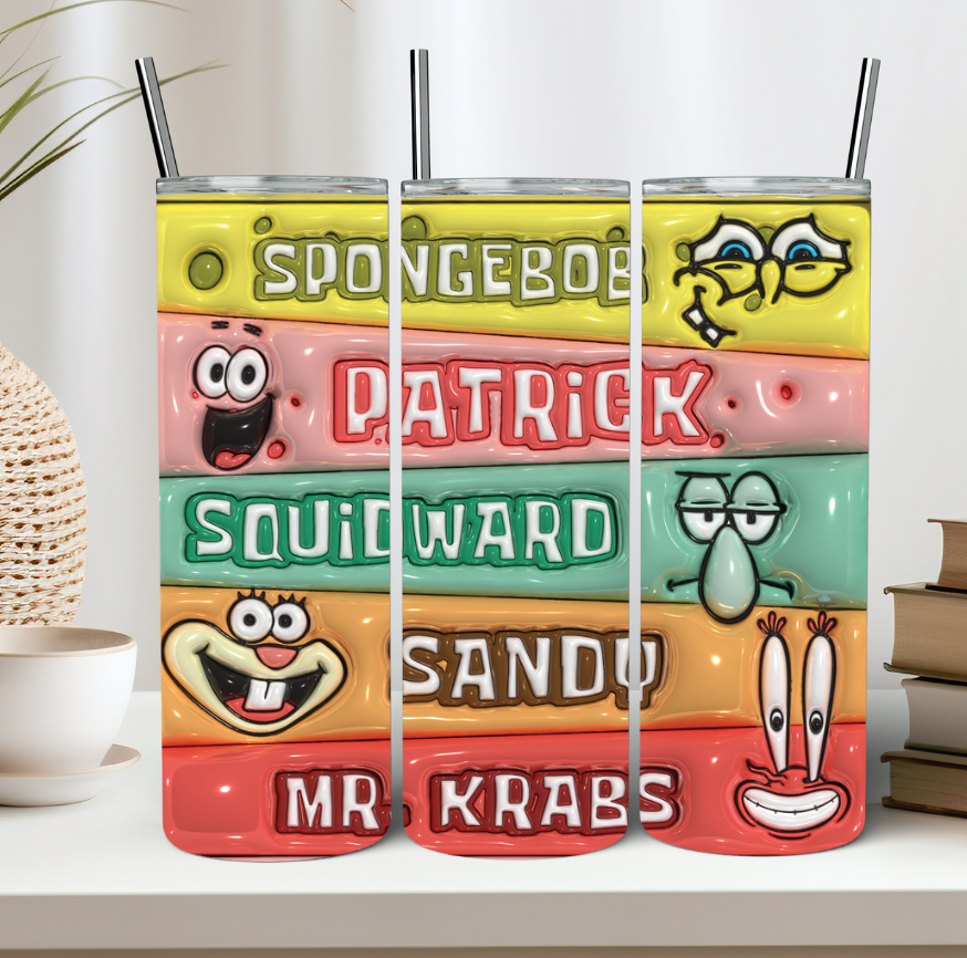 Sponge Friends Tumbler