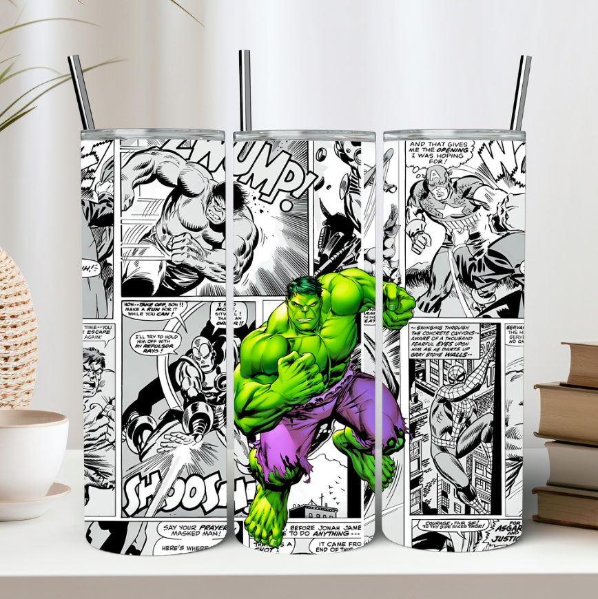 Comic Green Guy Tumbler