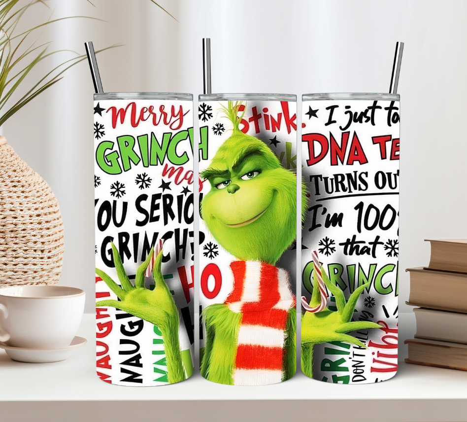 Green Man with Scarf Tumbler