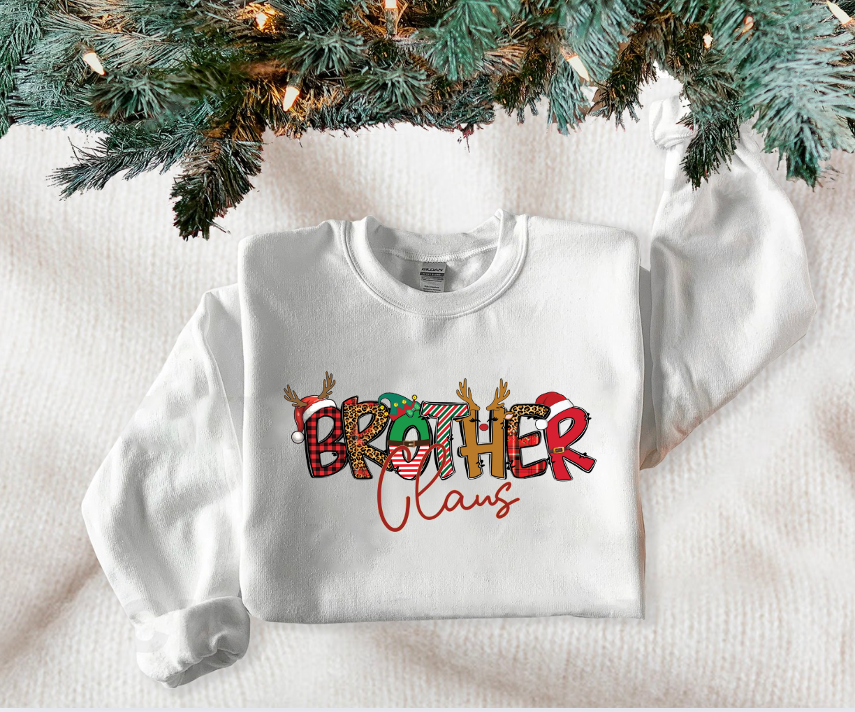 Christmas Brother Claus Sweater