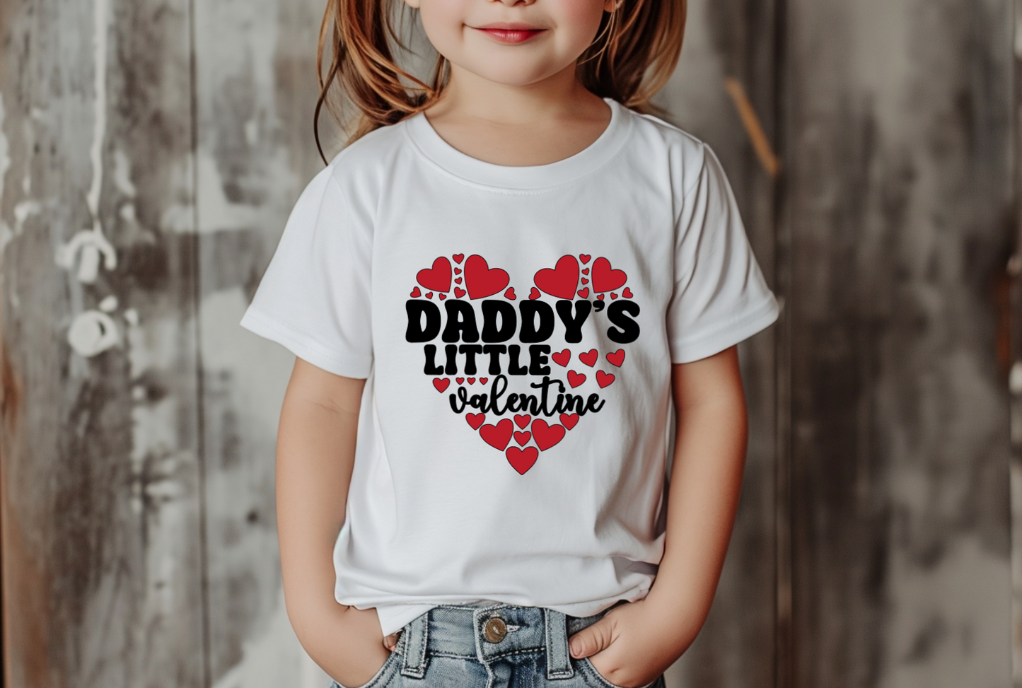 Daddy's Little Valentine Shirt