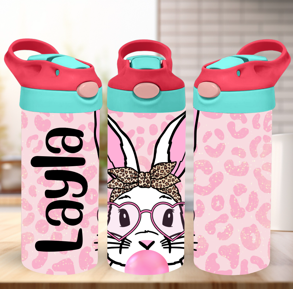 Bunny Bubblegum Kids Tumbler