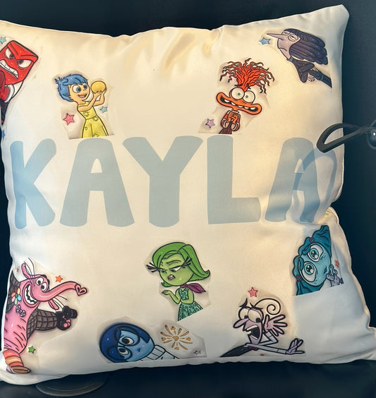 Custom Double Sided Pillow with Name