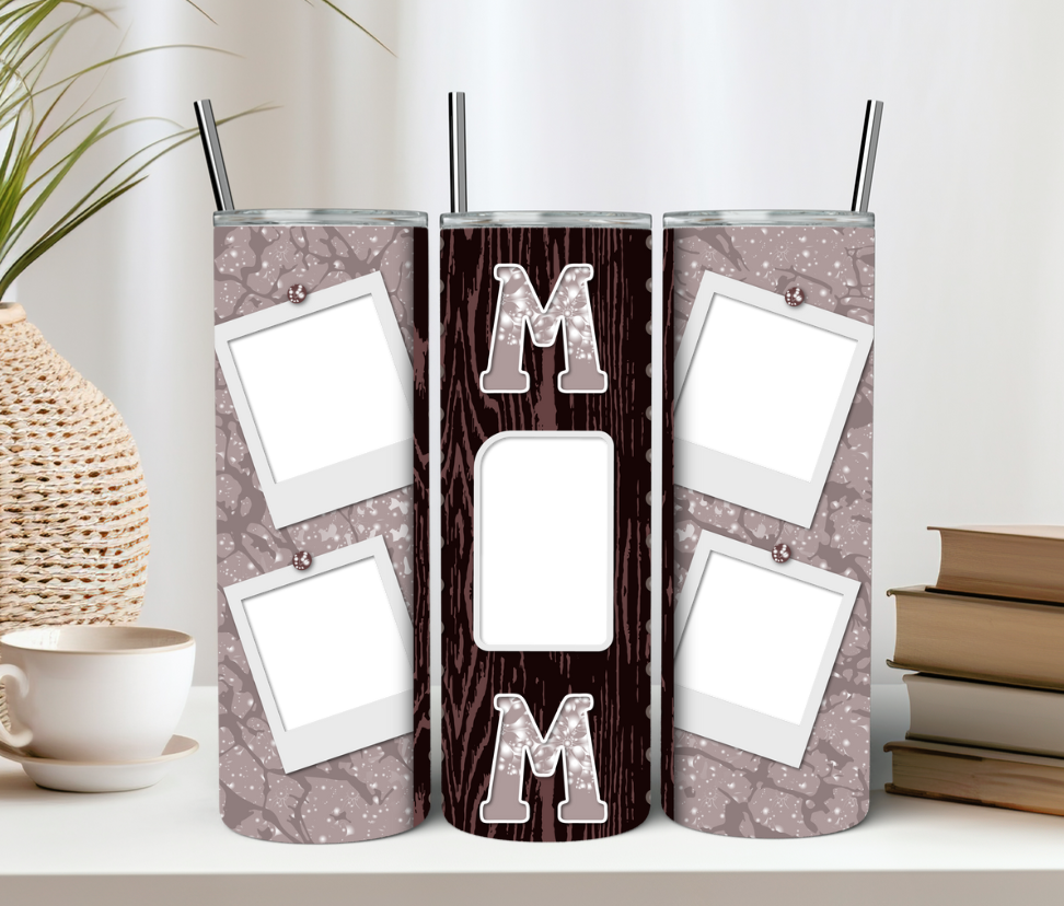 Custom Portrait Mom 20oz Tumbler