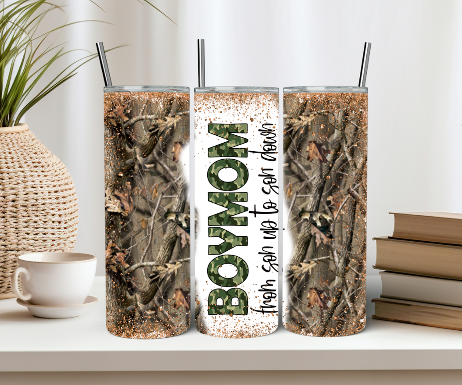 Boy Mom From Son up to Son Down 20oz Tumbler