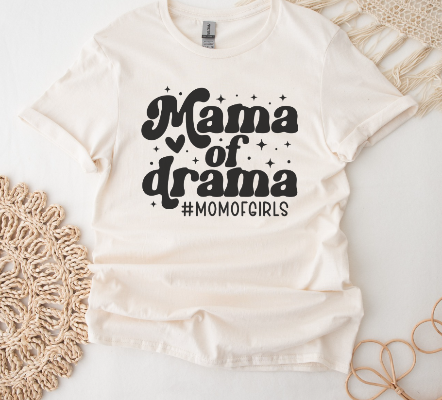 Mama of Drama Shirt Girl Mom Shirt