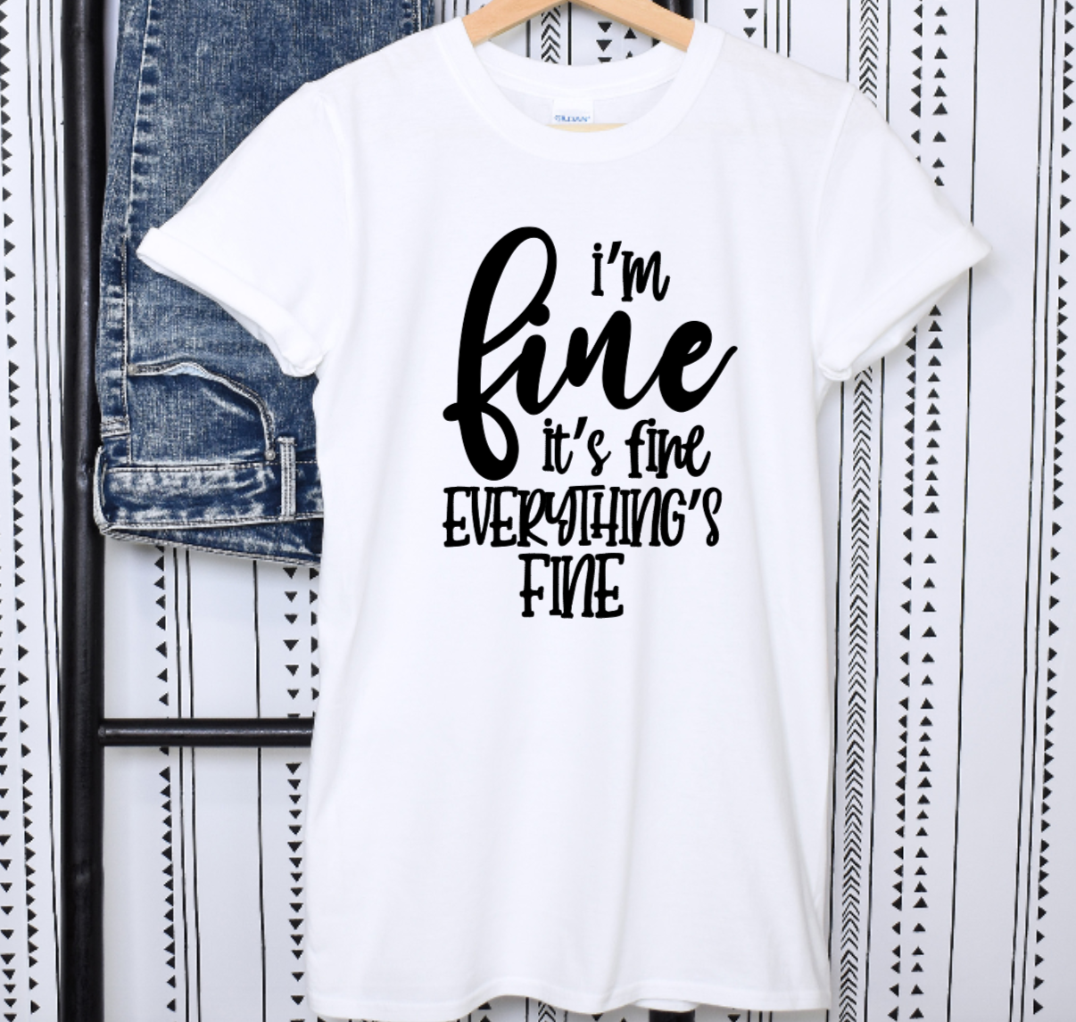 I'm Fine It's Fine Everythings Fine Shirt