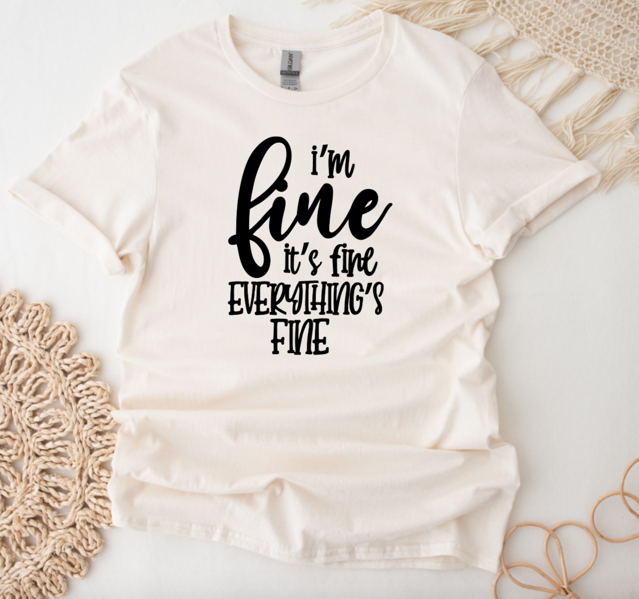 I'm Fine It's Fine Everythings Fine Shirt