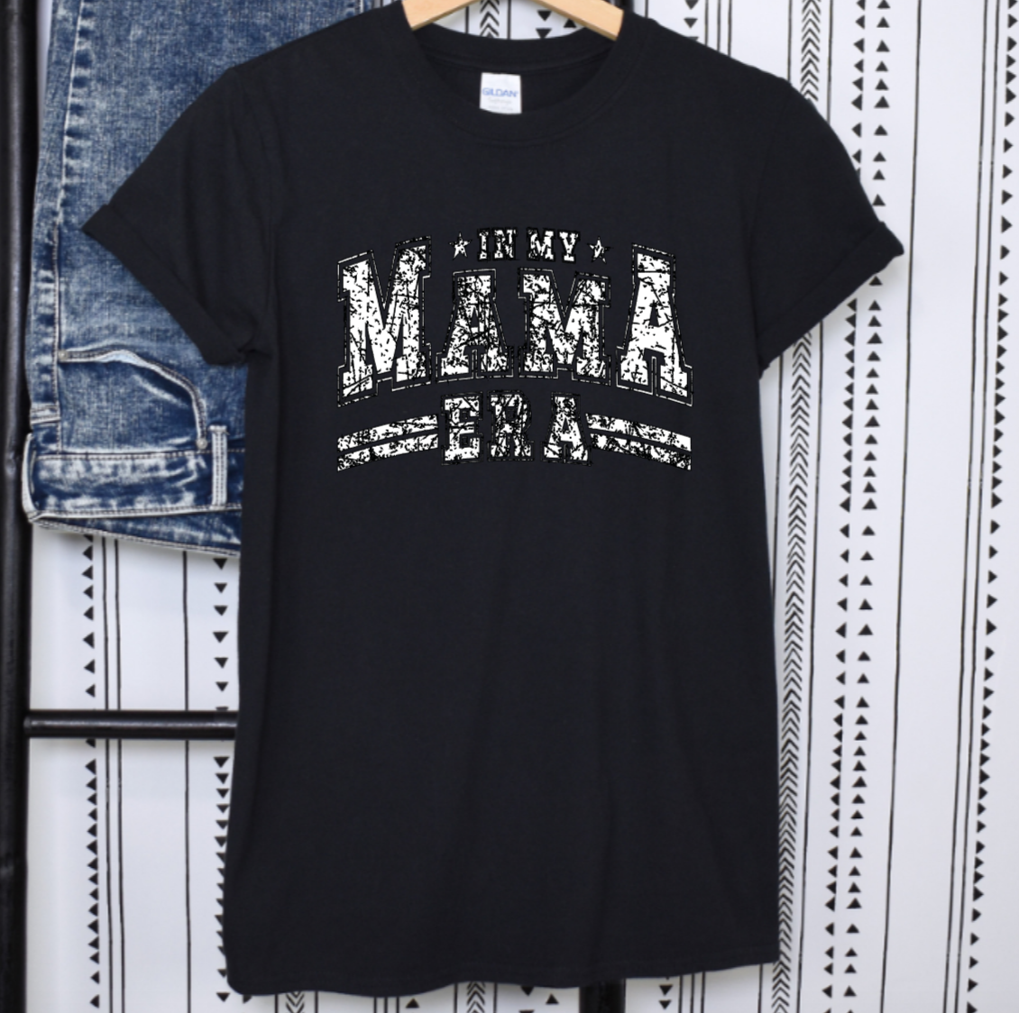 Distressed In My Mama Era Shirt