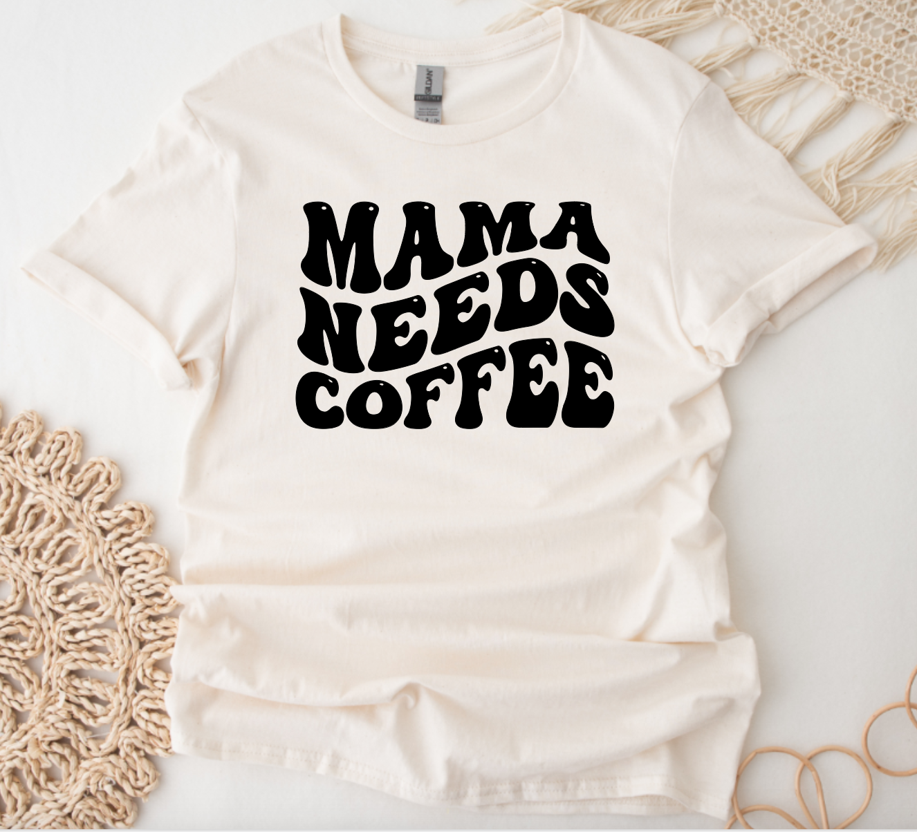 Mama Needs Coffee Wavy Font