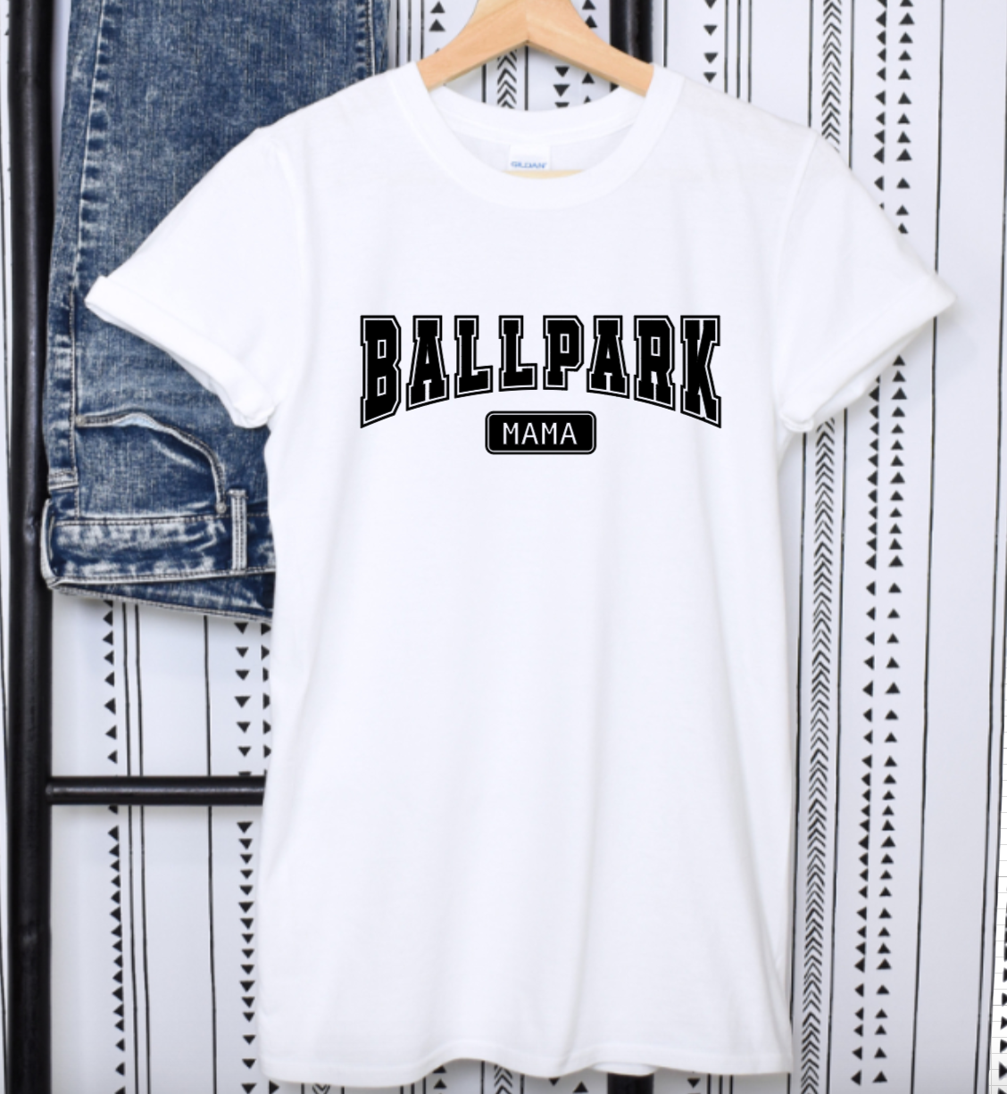 Ballpark Mama University Shirt