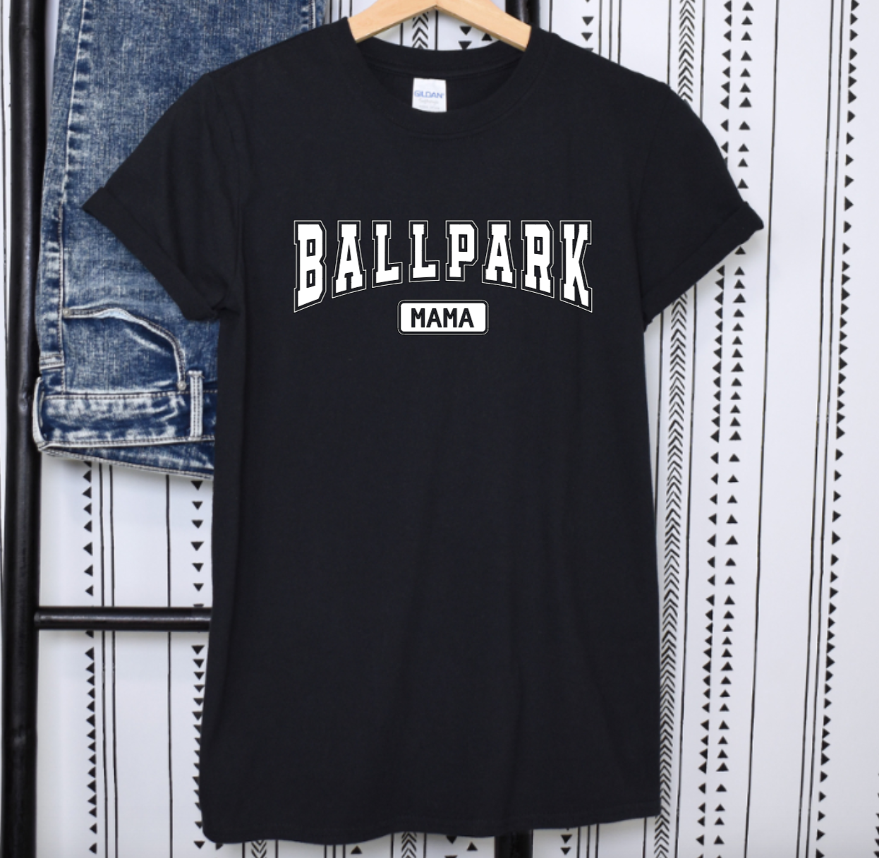 Ballpark Mama University Shirt