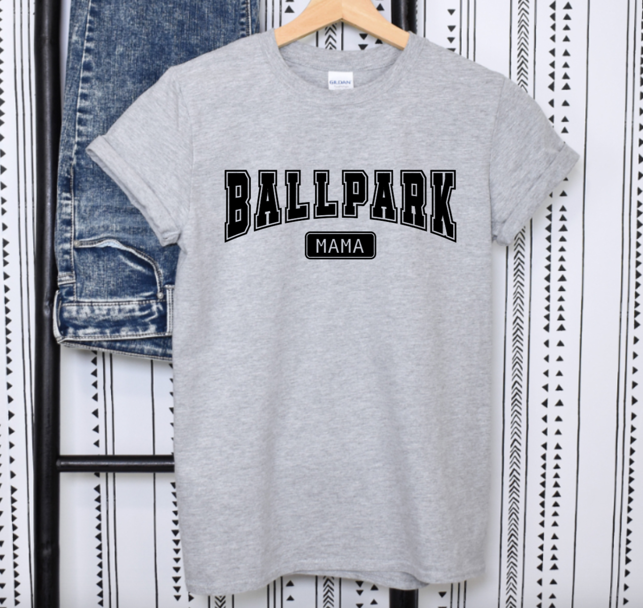 Ballpark Mama University Shirt