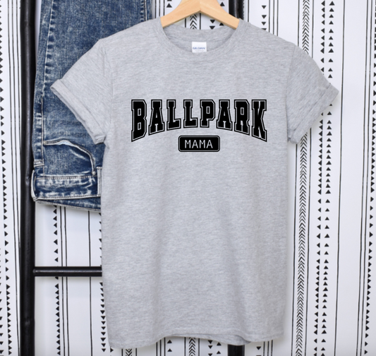 Ballpark Mama University Shirt