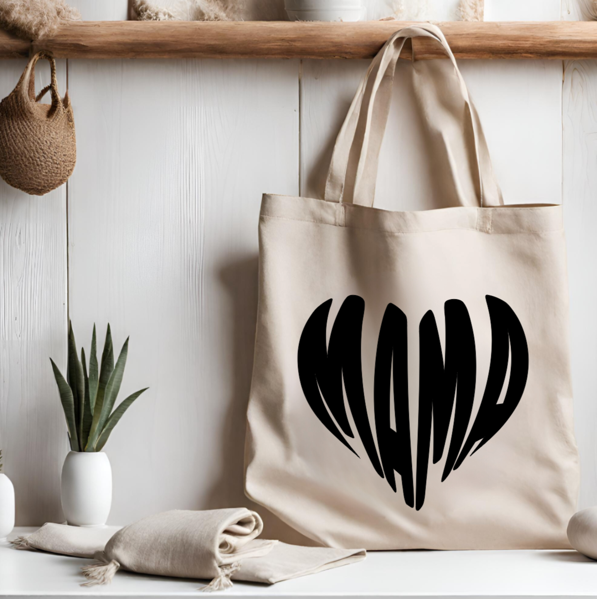 Heart Mama Totebag