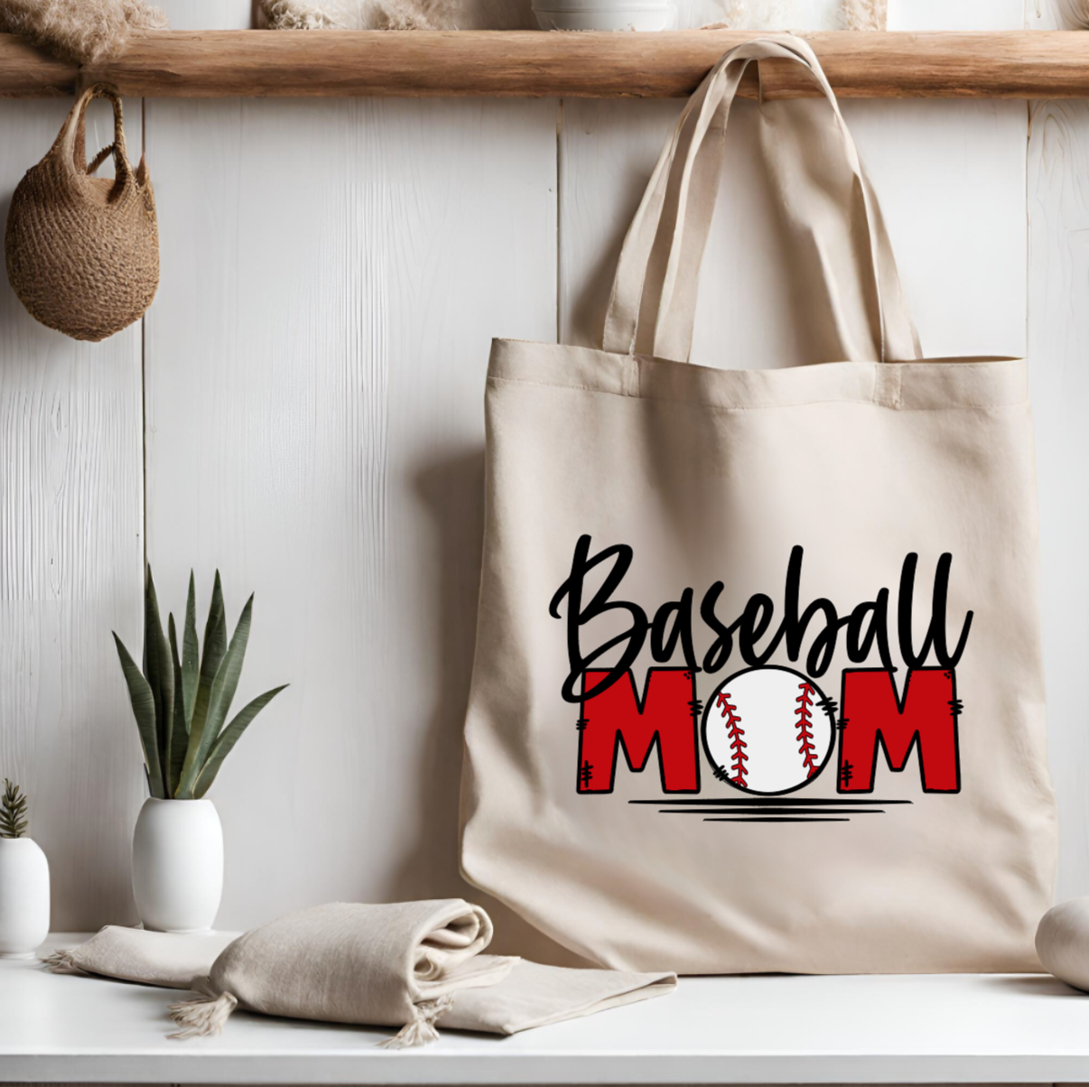 Baseball Mom Totebag