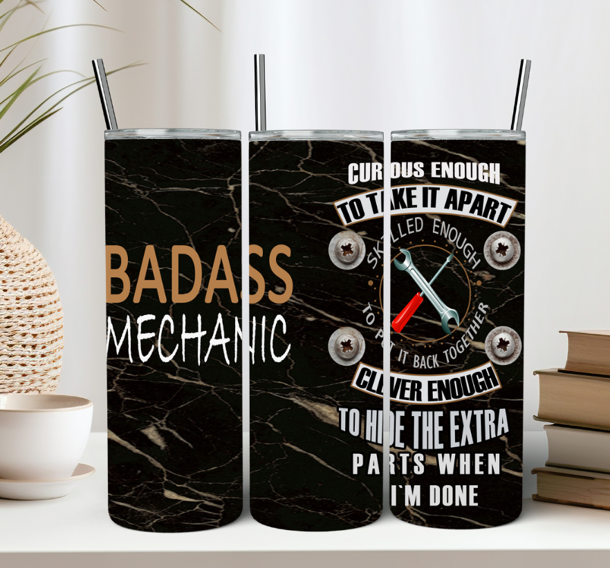 Mechanic 20oz Tumbler Gift For Him