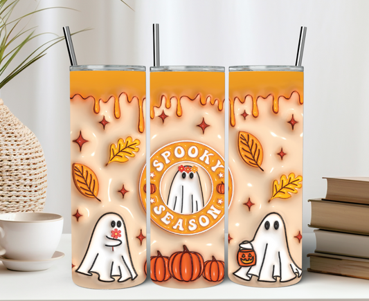 Spooky Season Drip 20oz Tumbler