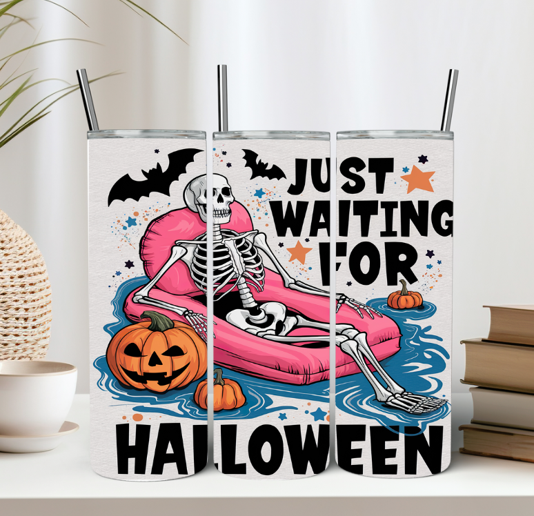 Just Waiting For Halloween 20oz Tumbler