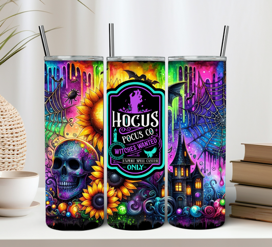 Hocus Pocus Neon Drip 20oz Tumbler