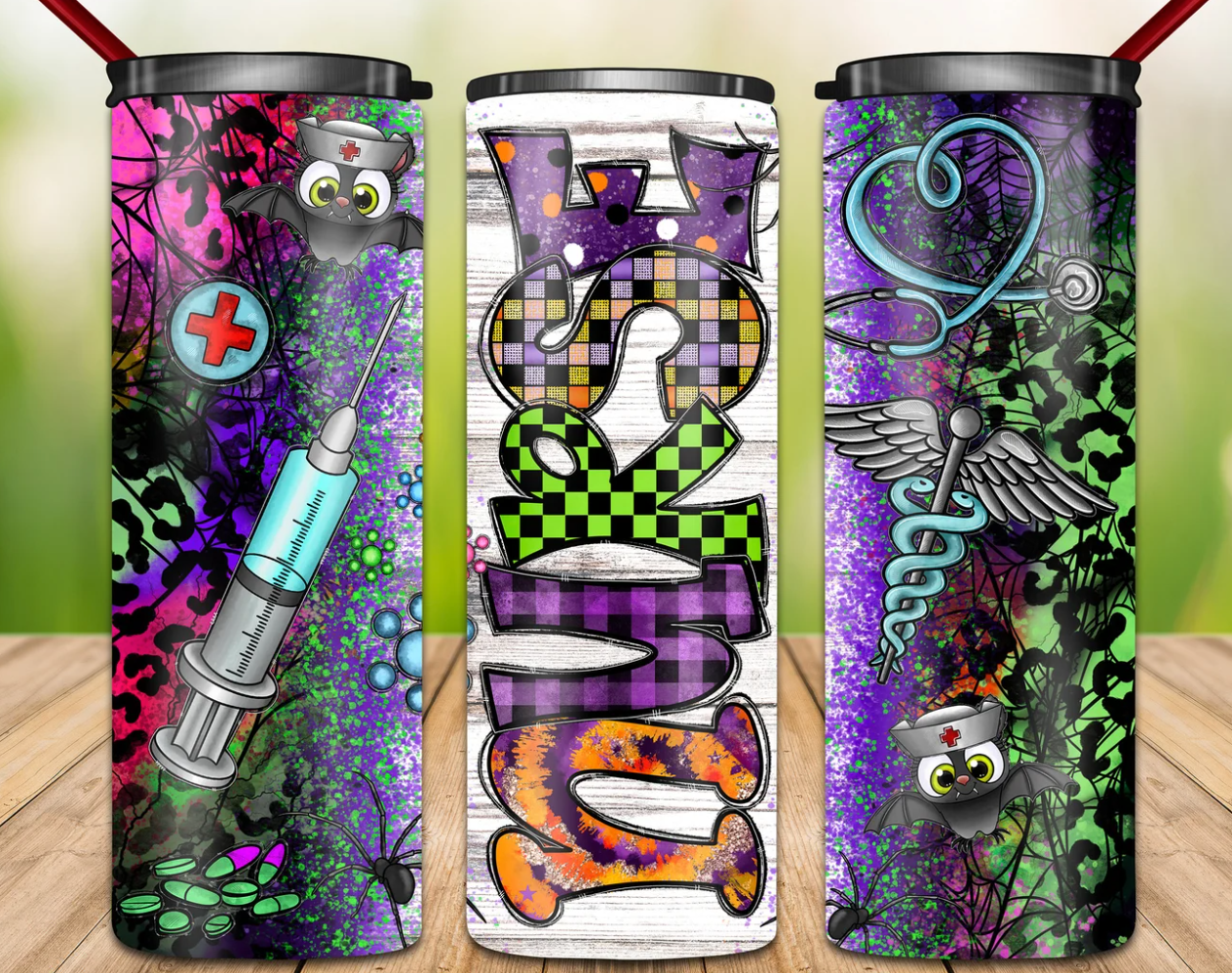 Halloween Nurse 20oz Tumbler
