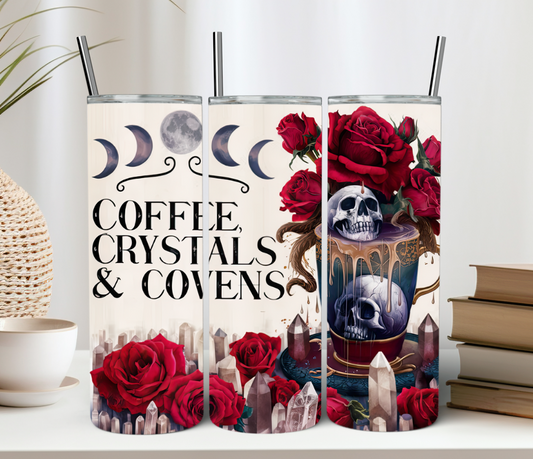 Coffee Crystals and Covens 20oz Tumbler