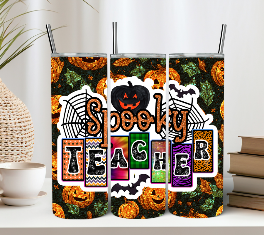 Spooky Teacher 20oz Tumbler