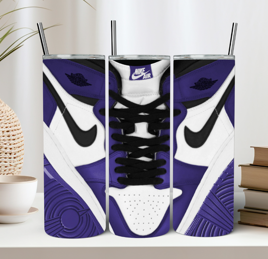 Purple Shoe Tumbler