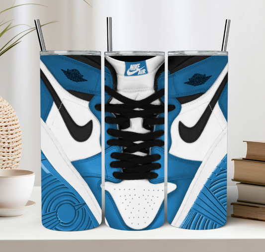 Blue Shoe Tumbler