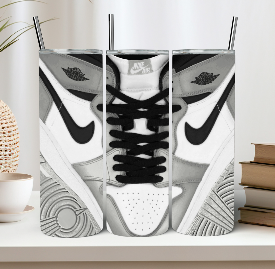 Silver Shoe Tumbler