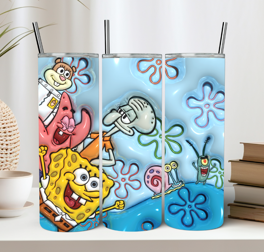 Sponge Friends Tumbler