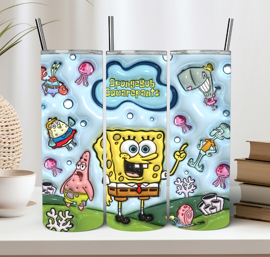 Sponge Friends Tumbler