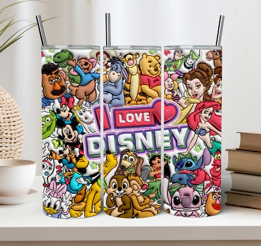 Characters Tumbler