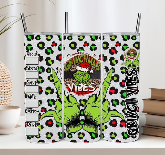 Green Man Middle Finger Tumbler