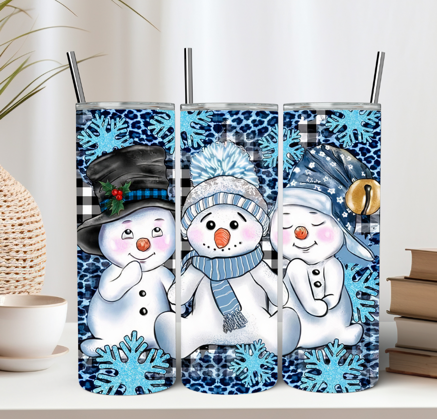 3 Snowmen Tumbler
