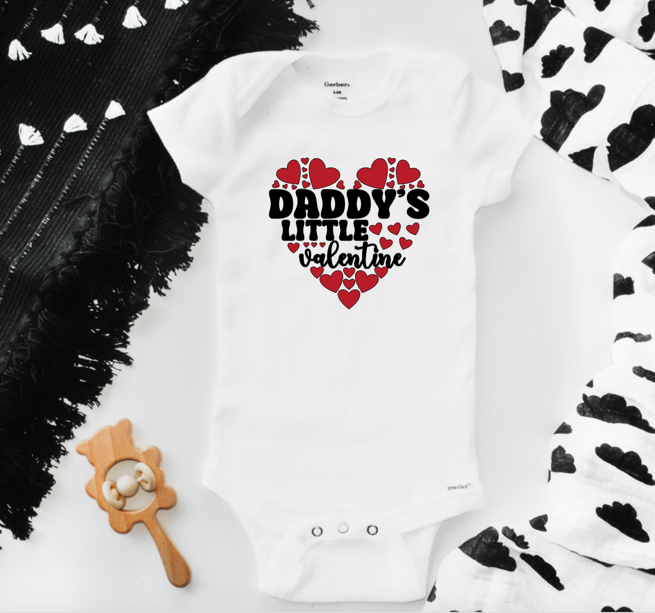 Daddy's Little Valentine Shirt