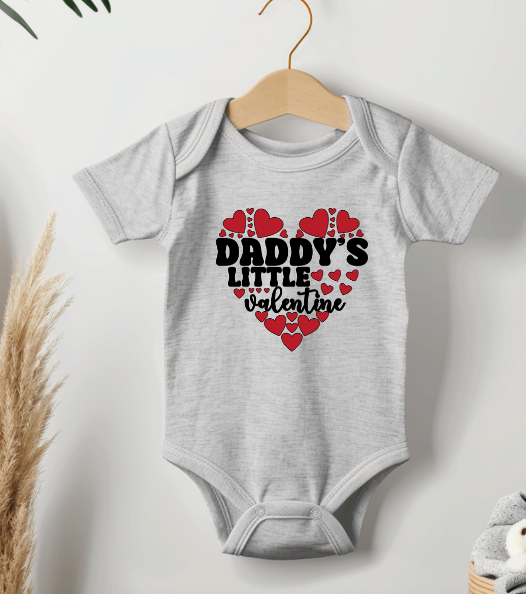 Daddy's Little Valentine Shirt