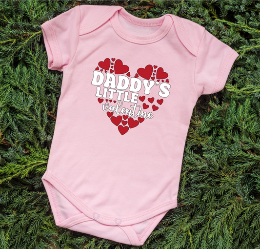 Daddy's Little Valentine Shirt