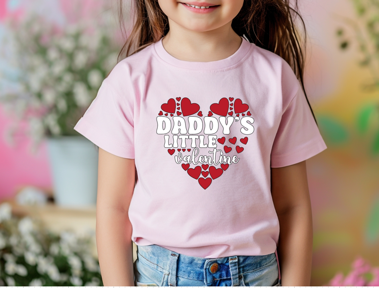 Daddy's Little Valentine Shirt
